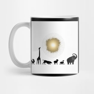 african animals Mug